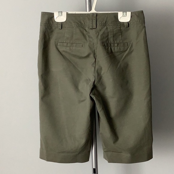 CLEO Petites Khaki Bermuda Shorts - Picture 3 of 4